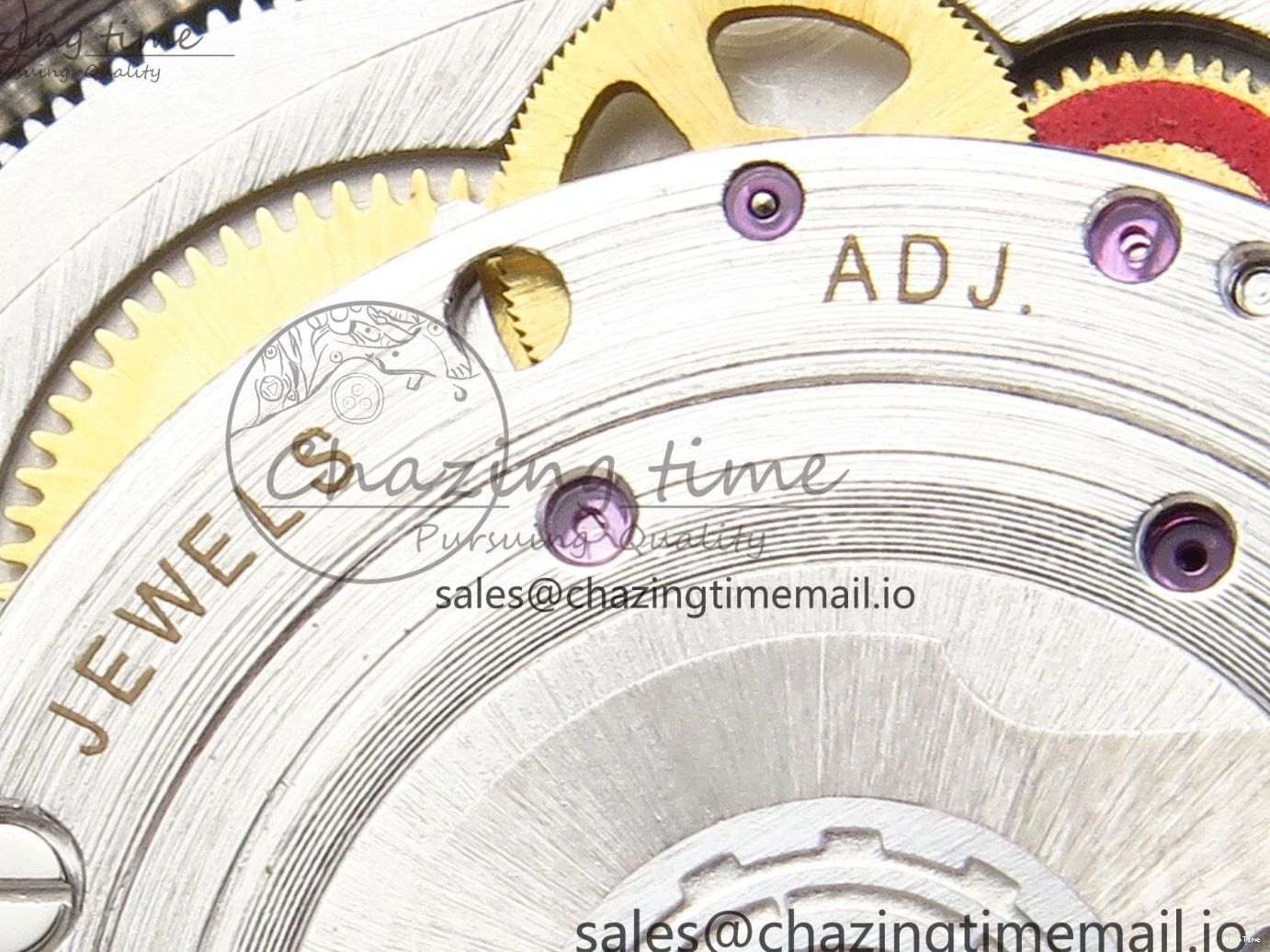 MiroTime 0204 SmoothTexture DateJust 36 126231 EWEF Best Edition Brown Dial Stick Marker on SS RG Jubilee Bracelet A 592